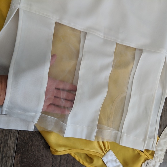 HOMMAGE LA White Pencil Skirt - Picture 7 of 8